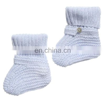 Latte Baby Cashmere Booties Luxury Baby Clothing