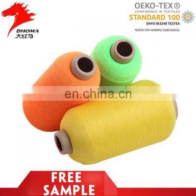 75d/2 WE for Elastic Webbing Dope Dyed Polyester Stretch Yarn photo-2