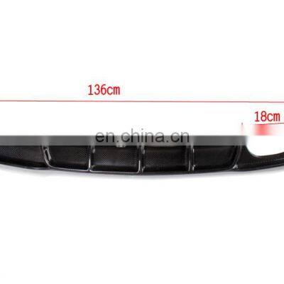 for BMW F30 MTECH Carbon Fibre Diffuser (dual Exhaust Pipe,single Outlet) photo-4