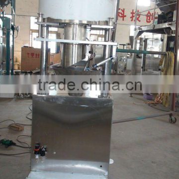 Semi--automatic granule flling machine