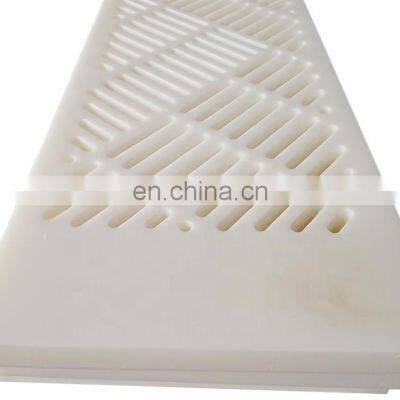 Colored UHMWPE plastic Dewatering element Suction Box Cover  filer plate for Paper Mill