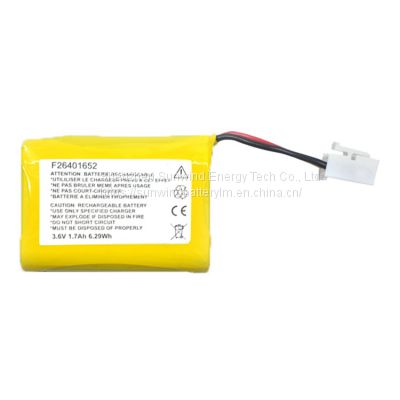 3.6V Rechargeable POS terminal battery for Ingenico EFT930 F26401652 battery