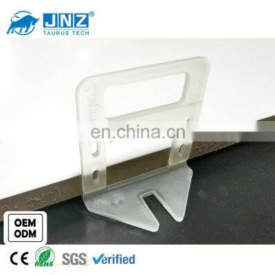 JNZ in stock  wholesale 1.5mm tile clips plastic tile leveling white clips