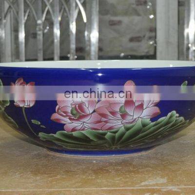 Jingdezhen Hand Washing Washroom Sink for Table Top photo-4