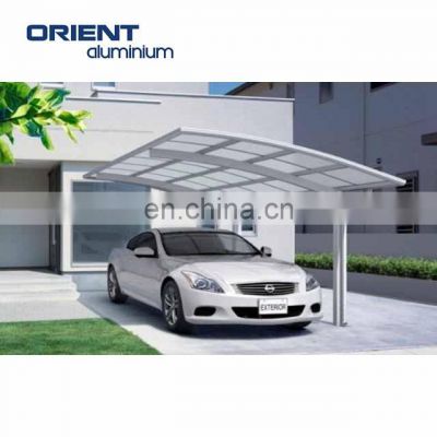 High quality cheap aluminium cantilever carport design