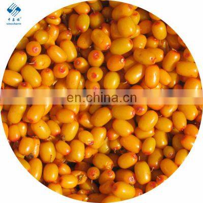 Sinocharm BRC Certified IQF Berries Fruit Frozen Sea Buckthorn