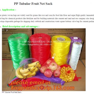 5kg 10kg 15kg 30kg 50kg raschel mesh bags for potato vegetable,50*80cm 35kg plastic raschel mesh bag, bagplastics, bagease