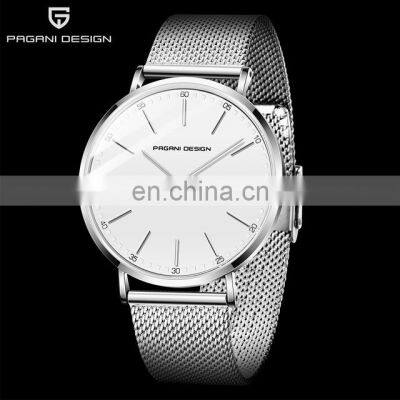 Pagani Design 1802 Designer Brand Ladies Men's Quartz Hand Watch Simple Design Steel High Quality Mens Wrist Watch