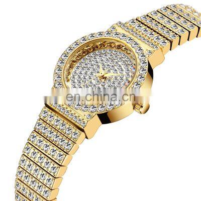 MissFox 2688 Quartz watch for women Unique Products Luxury Brand Waterproof 18K  Gold watches for women hight qualite