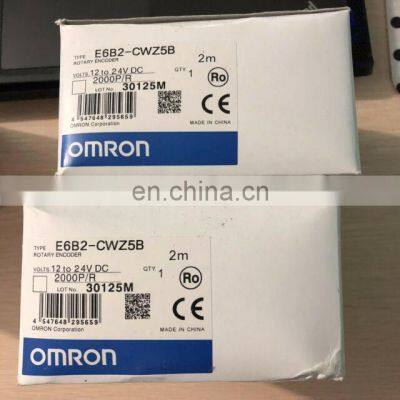 E6B2CWZ6C OMRON Rotary Encoder E6B2-CWZ6C 2500 2000 1800 1024 1000 600 500 400 360 200 100 60 40 30 20P/R 5-24v