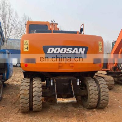 Doosan hot sale wheel excavator dh150-7 , Korea made doosan excavator , DOOSAN DH140-7 DH150-7