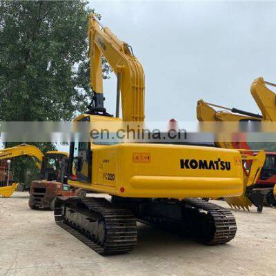 used komatsu earthmoving machinery , excavator komatsu pc220-6 , used komatsu digger