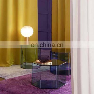 Nordic Creative LED Table Light Decor Glass Desk Lamp Simple Decor Art Bedside Lamps For Bedroom Night Lights photo-3