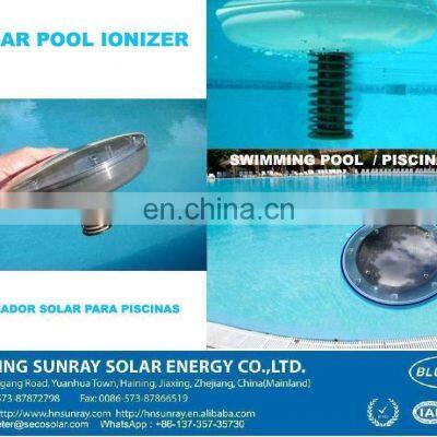 Efficient Reduces Chlorine 85%-95 Swimming Pool Cleaner Copper Solar Powered Ionizer photo-3