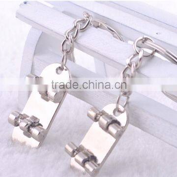 Skateboard Metal Key Ring Good Present for Lover photo-2