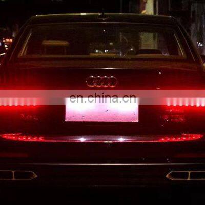 Modified Full LED Through Strip Taillamp Taillight With Dynamic for AUDI A6 C8 Tail Lamp Tail Light 2019-2021 photo-3