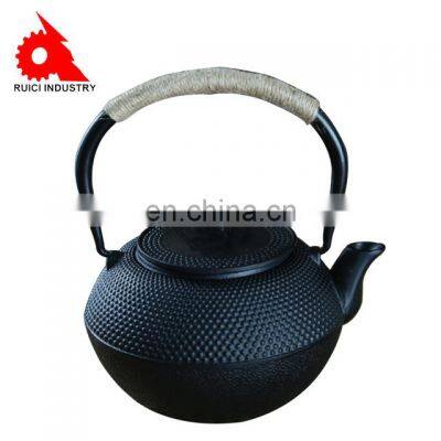 Blue Casting Tea Pot Teapot Set Cast Iron Chinese Traditional photo-2