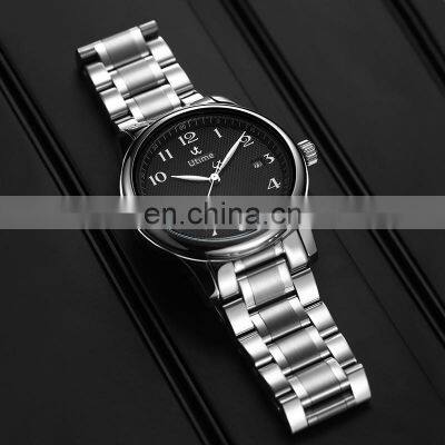 Utime Automatic Mens Luxury Watch Charming Mechanical Watch Calendar Date Display Arabic Number Dial Montre U0016G photo-3