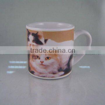 cat printed mug and cup