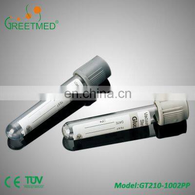 Glass PET Disposable Rubber Stopper Sample Vacuum Non Vacuum Blood Collection Tube photo-3