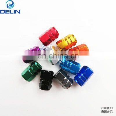 Hexagon Valve Covers for Auto Bike Motorcycle With O-ring Seal Car Tire Valve Stem Caps photo-4