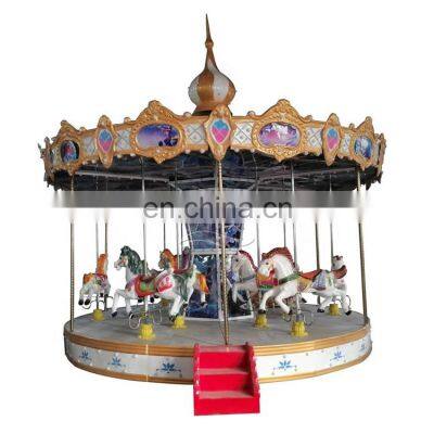 fairground outdoor used equipment christmas merry go round for sale