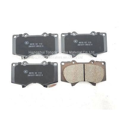 D976 D2228M 04465-35290 High Quality Auto Brake Pads for LEXUS TOYOTA Semi-Metallic Brake Pad Supplier photo-2