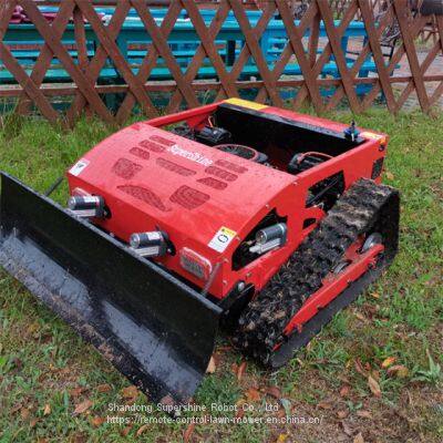 remote control mower for slopes, China remote controlled lawn mower price, remote brush mower for sale