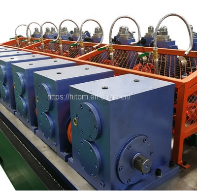 HF Welded ERW Steel Pipe Mill Oval Tube Forming Machine