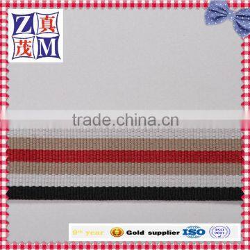 nice quality graceful striped no elastic webbing