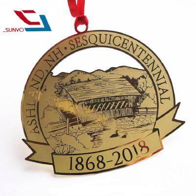 OEM Metal Gifts Type A-grade Personalized Expensive Christmas Ornaments photo-5