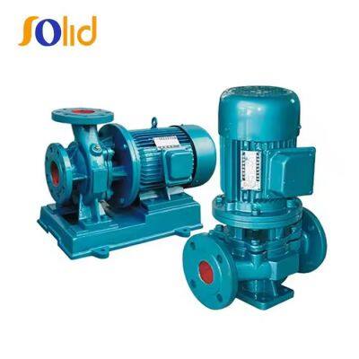 ISG ISW Series High Temperature Electric Horizontal and Vertical Pipeline Centrifugal Pipe Water Pump