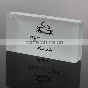Clear Acrylic Sign Block Acrylic Logo Block photo-4