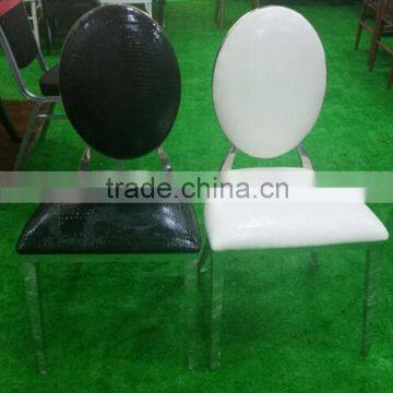 Wholesale Round Back Stainless Steel Chair /Stainless Steel Dining Chair Ghost Dining Chair photo-2