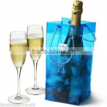 Plastic PVC Ice Cooler Wine Bag for 2 Bottles photo-3