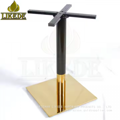 Hot Sale Swivel Bar Stool Base 304# Stainless Steel Metal Bar Chair Legs photo-2