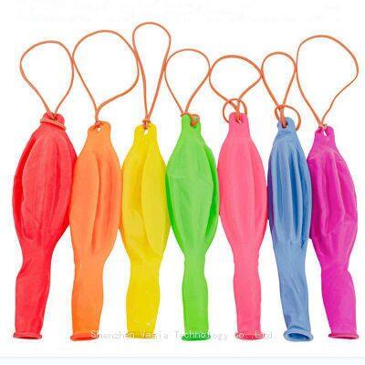 18 Inch Perforated Punch Balloon Thickened Neon for Wedding Party Supplies