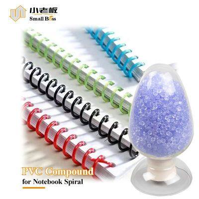Plastic Material Binding Supplies PVC Plastic Spiral Coil Spring for Binding PVC Compound Granules
