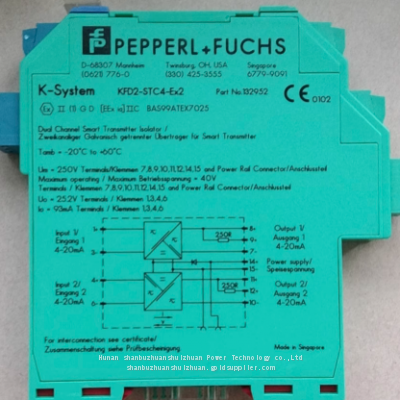 Pepperl+Fuchs genuine safety barrier KFD2-STC4-EX1 KFD2-STC4-EX2 KFD2-STC4-EX1.20
