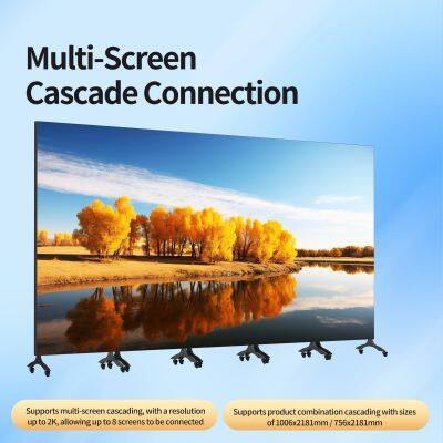 Super High Brightness Indoor Portable LED Display Double Side and Tri-Fold Poster Screen for Advertising photo-5