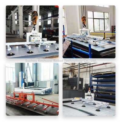 Vacuum Pneumatic Lifting Machine Stainless Steel Plate Suction Cup Hoisting Glass Manipulator Lifting Suction Cups photo-5