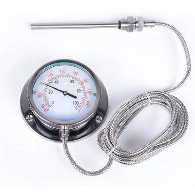 Kyue PGT Pressure Type Thermometer OEM/ODM Customizable Gas Temperature Measurement Instrument capillary tube