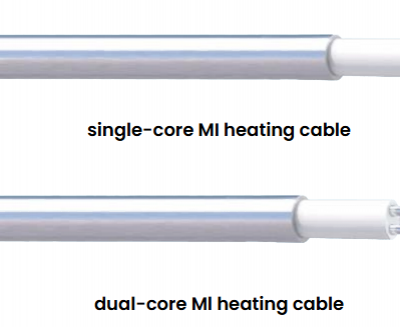 Fil de chauffage MI isolé minéral certifié IECEX et EAC, température maximale de 600-800°C