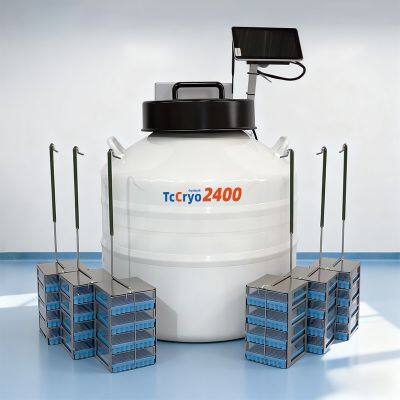 TcCryo Global Cryobank 2400 Liquid Nitrogen Biological Container 65L Manufacturers photo-1