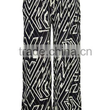 LADY'S PRINTED LONG PANTS