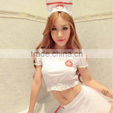 Factory Price Nurse Costume Mature Women Sexy Lingerie photo-5
