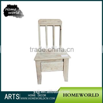 Hot sale factory price natural wooden bedroom chair for kids studying