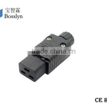 Unique Practical PC Material IEC C19 Rewireable Power Cord/laptop Power Cords/oven Power Cord