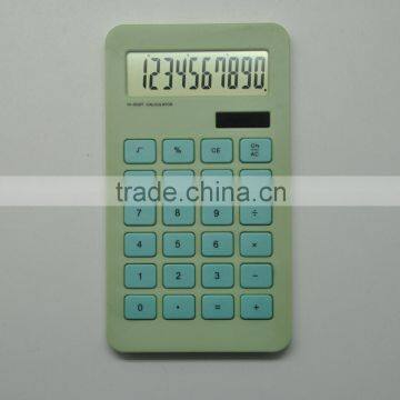 10 Digit Display Flat Handheld Calculator