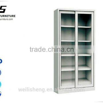 Practical and Beautiful Sliding Glass Door Filing Cabinet for Office/Home